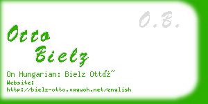 otto bielz business card